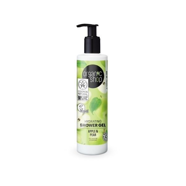 Organic Shop Hydrating Shower Gel Apple & Pear 280ml