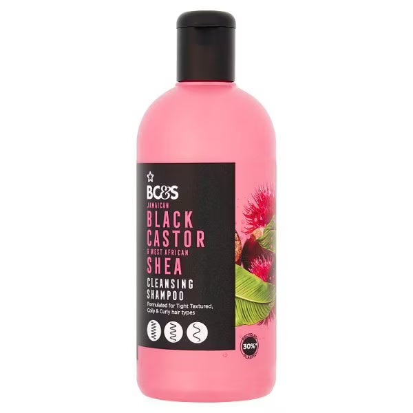 Superdrug Black Castor Shampoo 400ml (British brand)