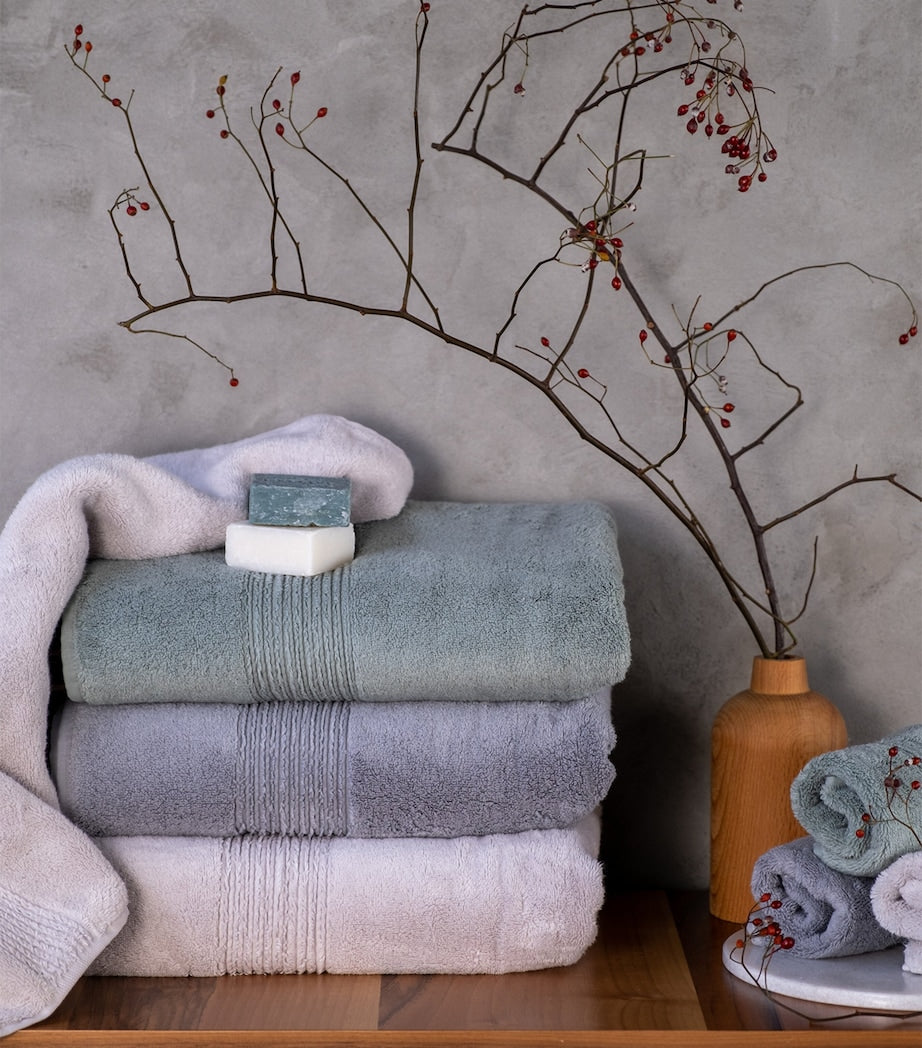 Hamam organic cotton bath towel 70cm x 140cm - British product