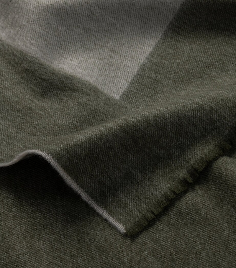 Begg x Co cashmere Arran Border throw 150cm x 200cm - British product