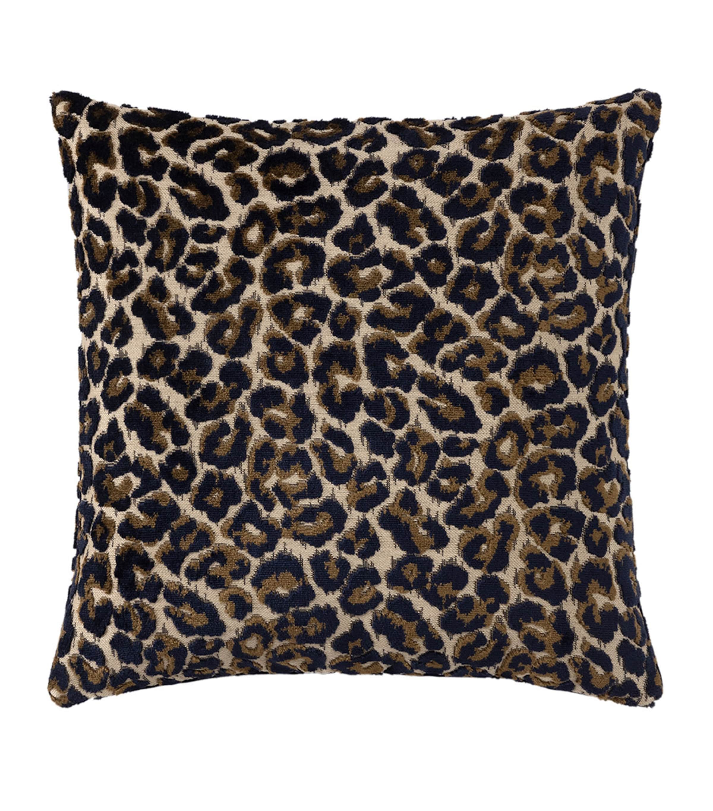 Yves Delorme Leopard Square Cushion Cover 45cm x 45cm (British brand)