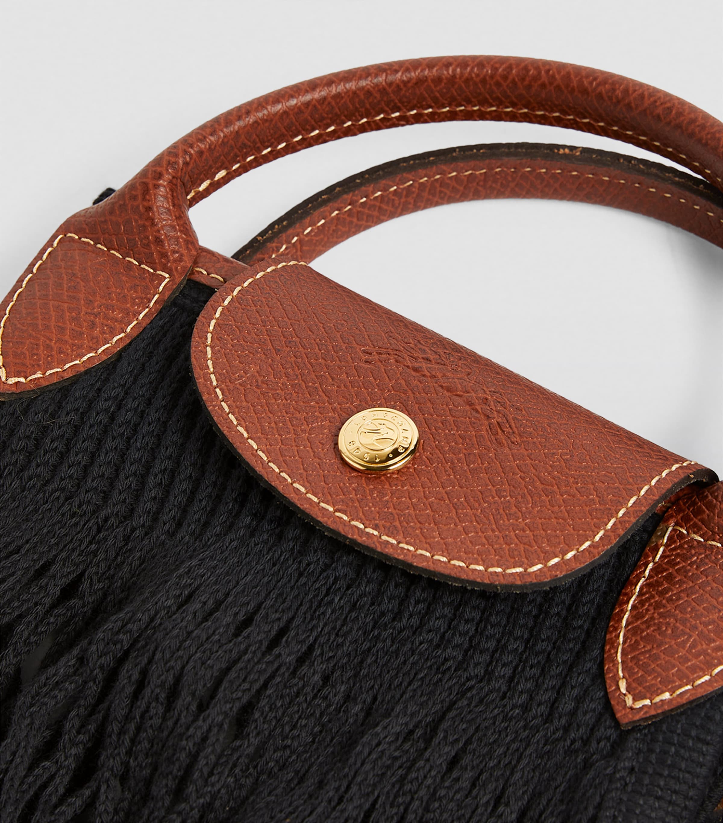 Longchamp Large Le Pliage Filet Mesh Bag, UK version