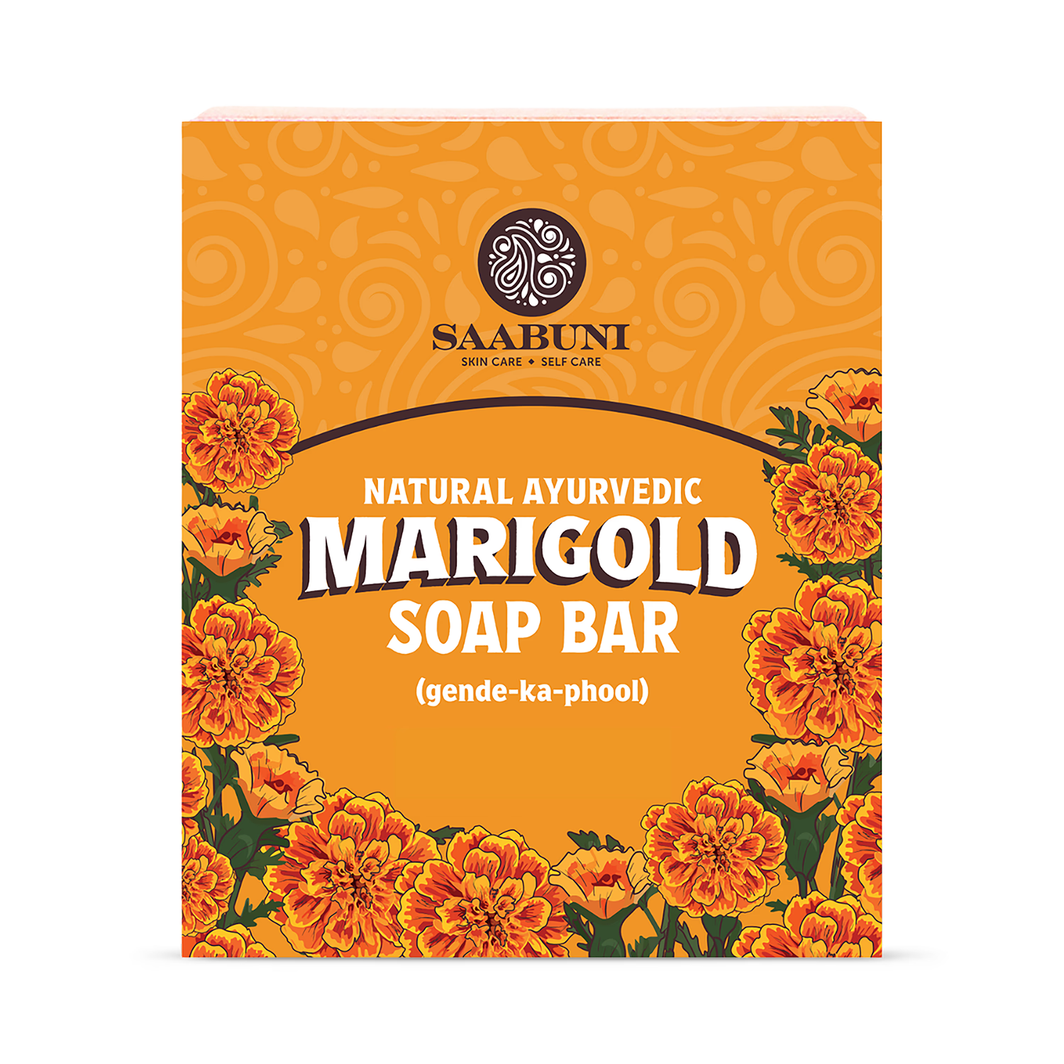 Saabuni Marigold Hand & Body Soap Bar 90g, UK version