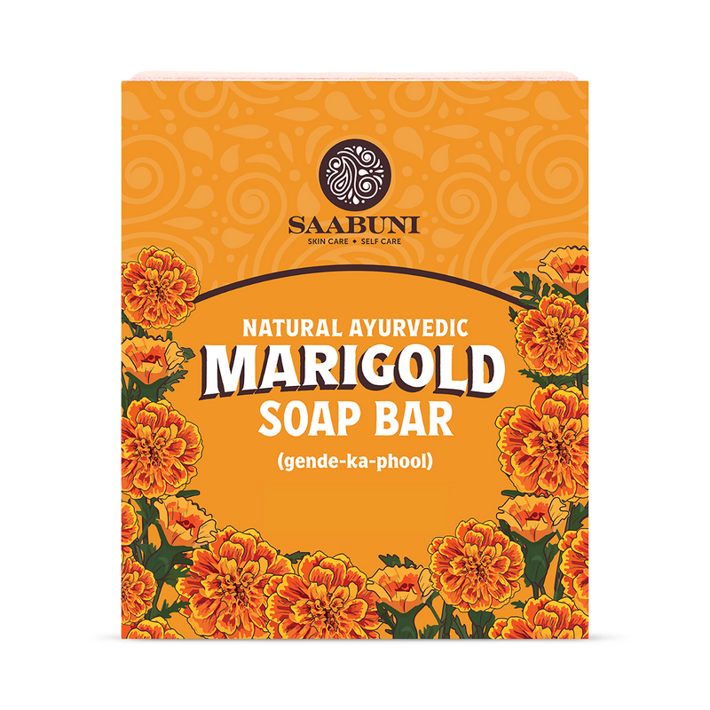 Saabuni Marigold Hand & Body Soap Bar 90g, UK version