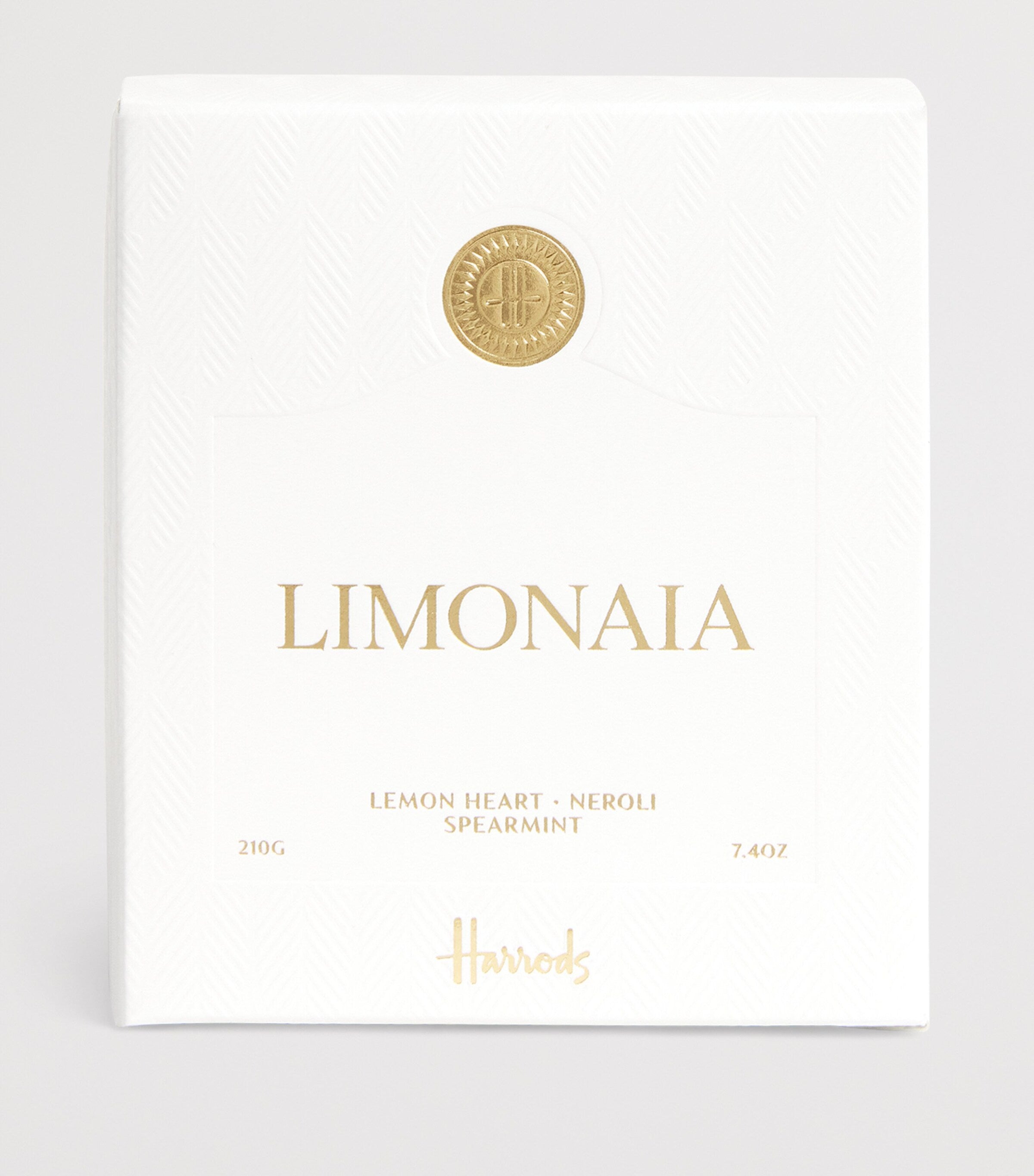 Harrods Limonaia scented candle 210g, UK version