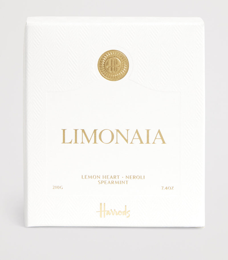 Harrods Limonaia scented candle 210g, UK version