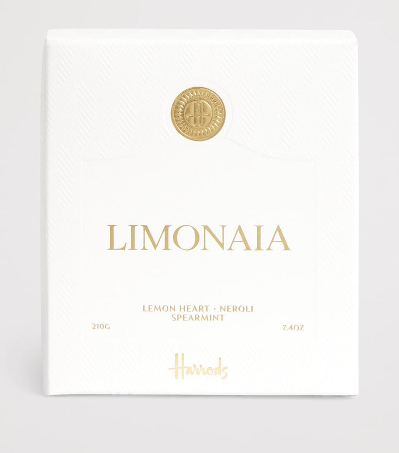 Harrods Limonaia scented candle 210g, UK version