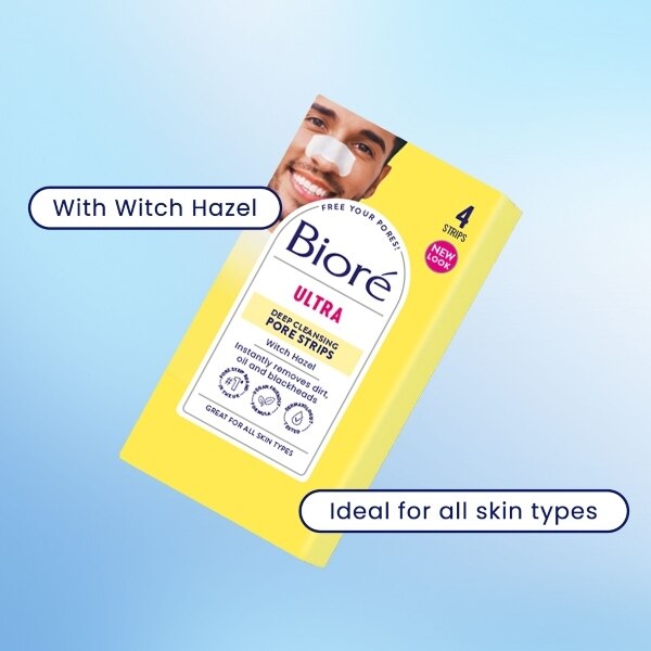 Biore Witch Hazel Ultra Pore Strips X 4 GOODS Superdrug   