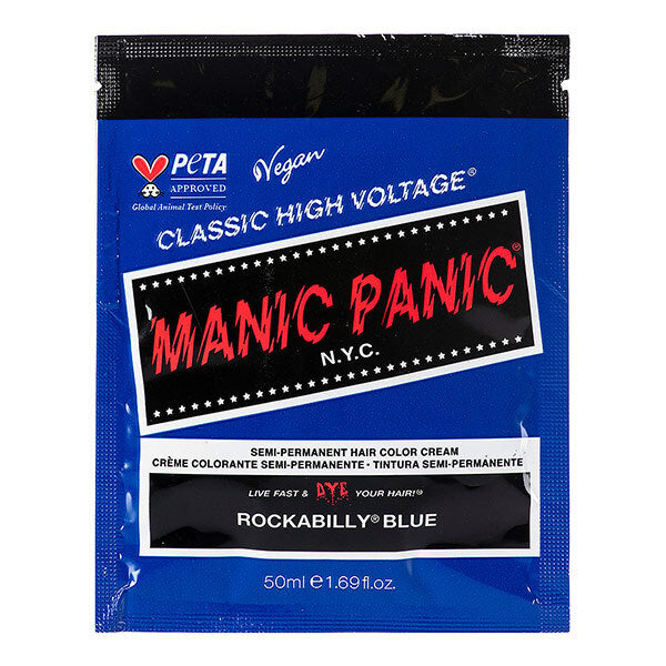 Manic Panic Rockabilly Blue hair colour 50ml (British brand)