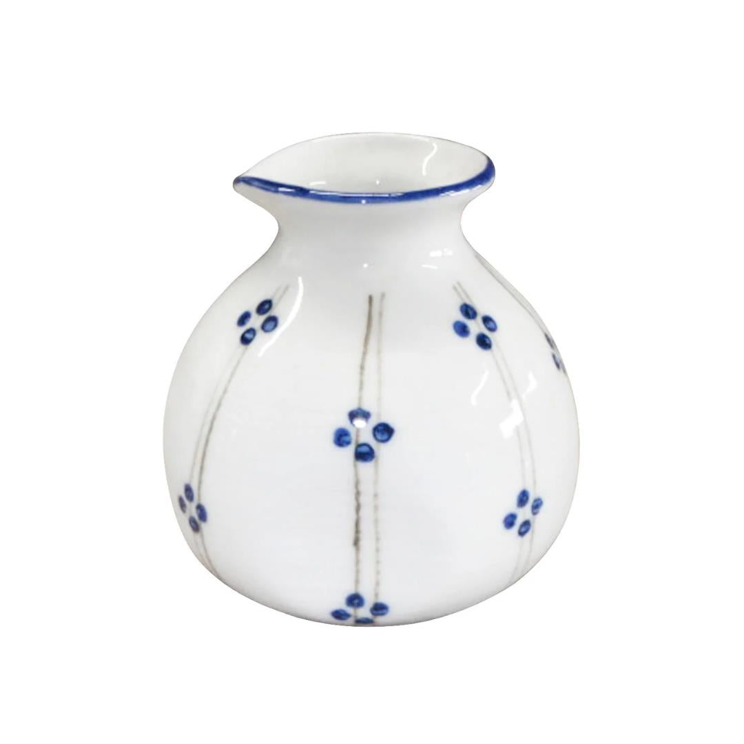 Ceramic sake bottle Tokusa pattern, UK version