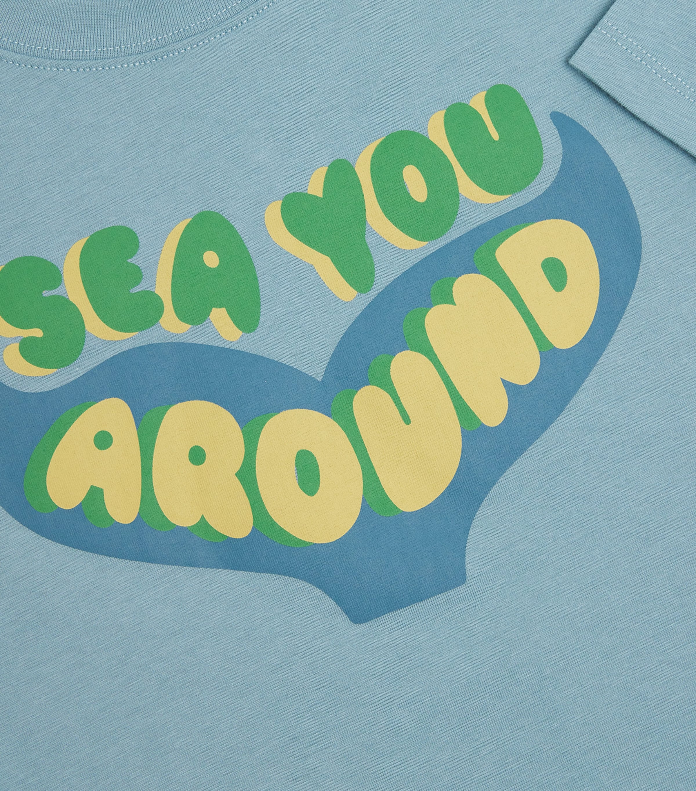 Stella McCartney Kids Sea You Around graphic T-shirt for ages 2-14 years (British brand)