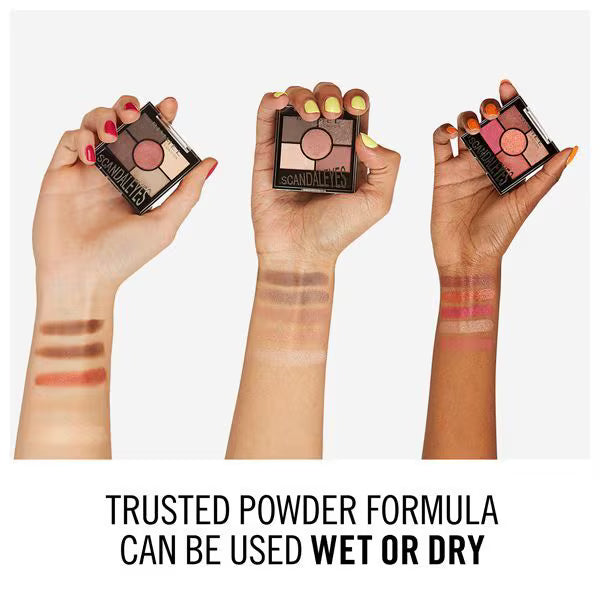 Rimmel Scandal'Eyes Eye Shadow 003 Rose Quartz 3.8g, imported from the UK