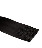 Beauty Works x Huda clip-in hair extensions set for thinning hair, 18 inch length - British product