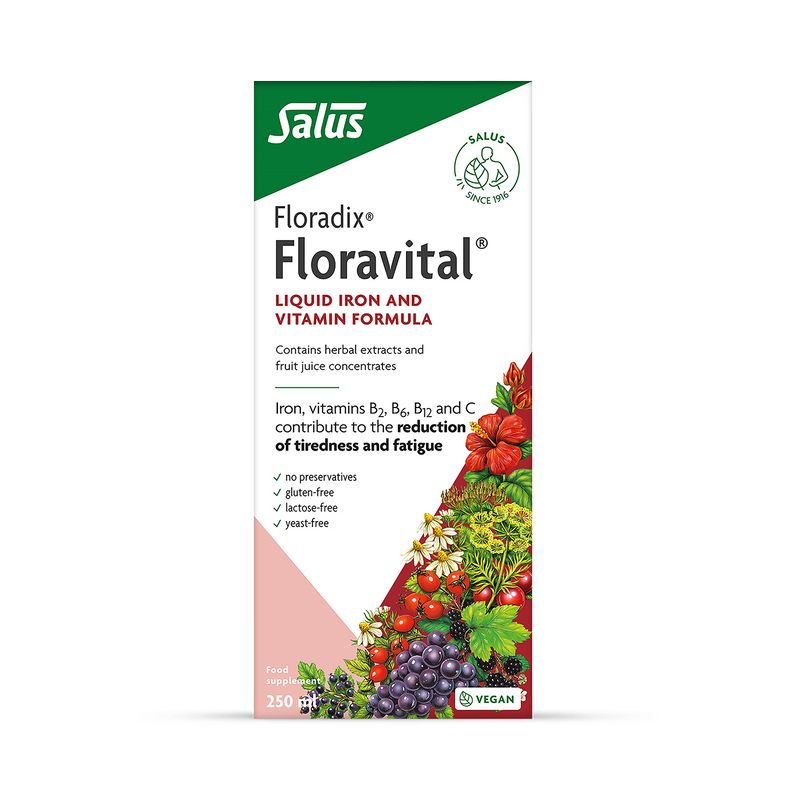 Floravital Herbal Iron and Vitamin Formula 250ml