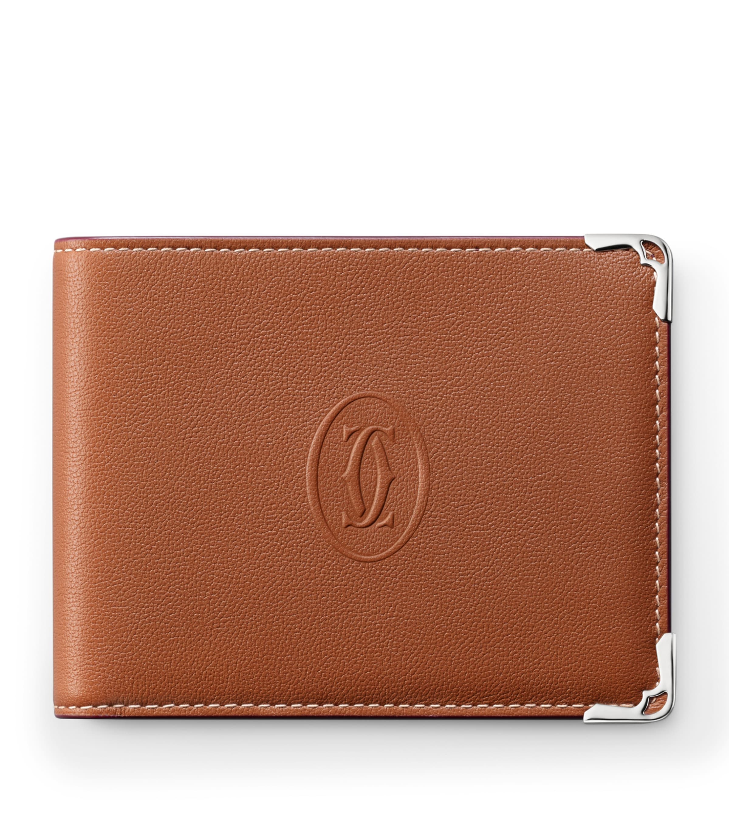 Cartier Must de Cartier leather wallet 9cm x 12cm - British product