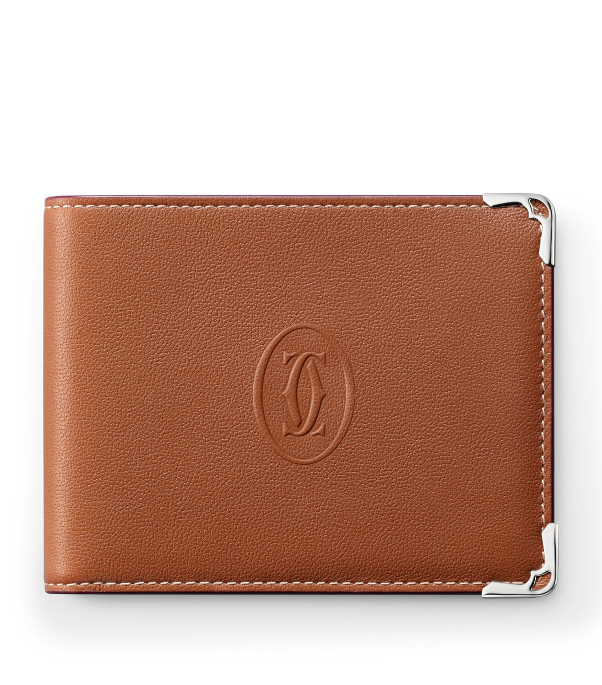 Cartier Must de Cartier leather wallet 9cm x 12cm - British product