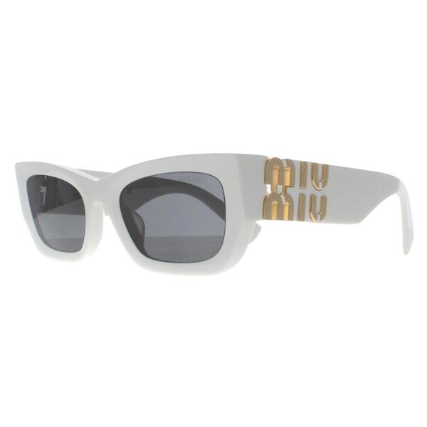 Miu Miu white women's sunglasses, imported from the UK