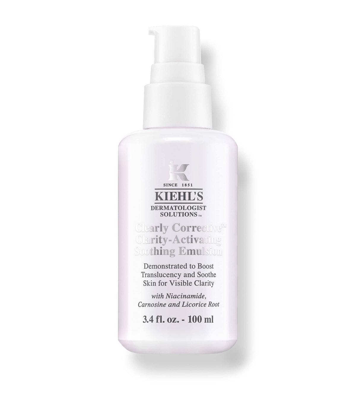 Kiehl's Clearly Corrective Clarity-Boosting Soothing Emulsion 100ml, UK version