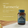 Ayurvediq organic turmeric ginger black pepper capsules 60 capsules - British product