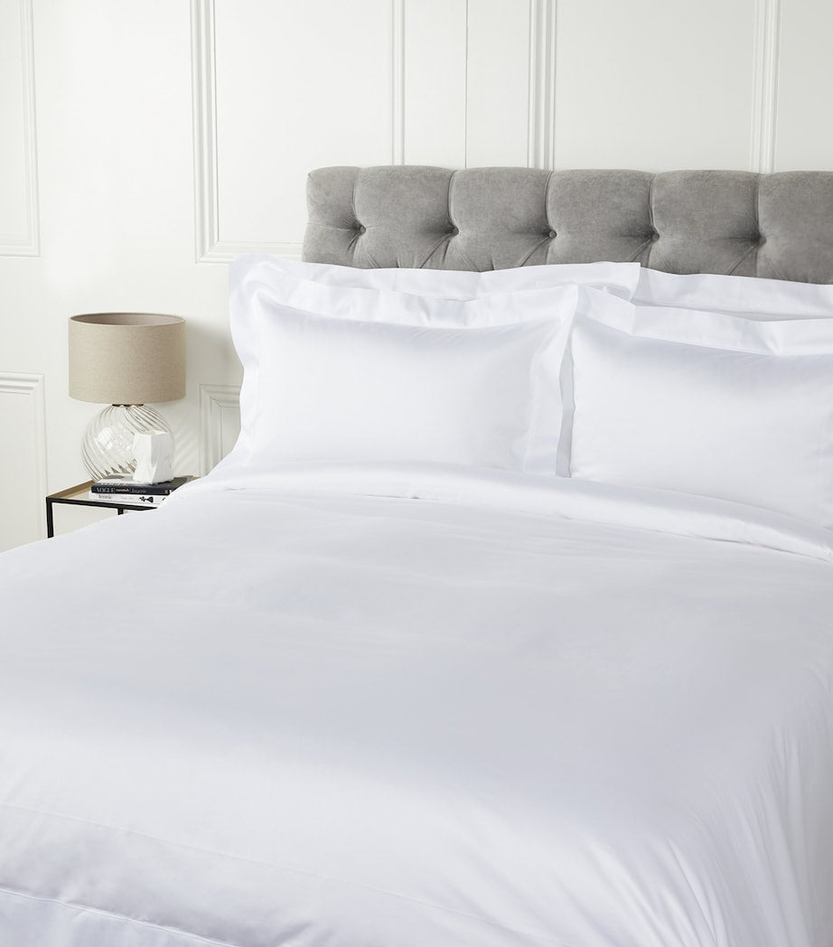 Celso De Lemos king pillowcase Egyptian cotton sateen, imported from the UK