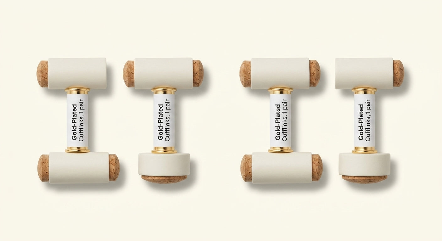 Cartier 18kt yellow gold onyx spring cufflinks (British brand)