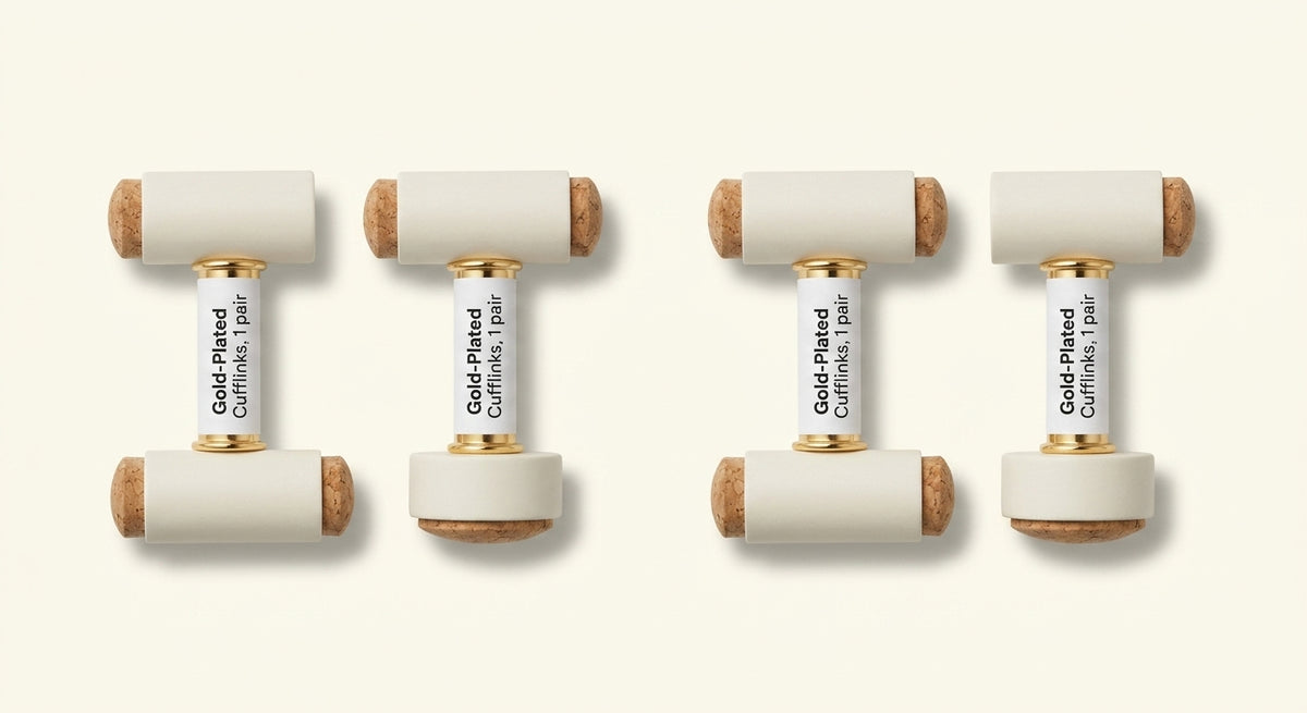 Cartier 18kt yellow gold onyx spring cufflinks (British brand)