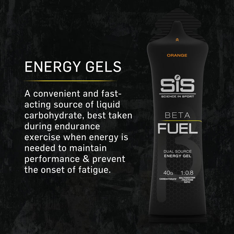 SiS Beta Fuel Energy Gel Orange 40g - British product