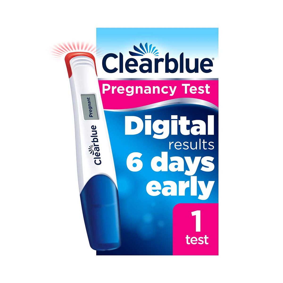 Clearblue Digital Ultra Early Pregnancy Test, 1 Digital Test GOODS Boots   