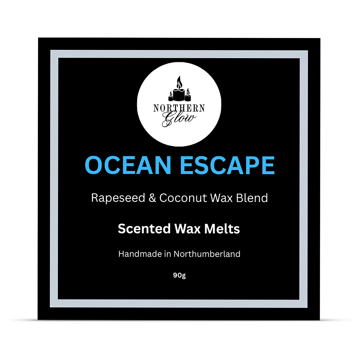 Scented wax melt Ocean Escape 90g, imported from the UK
