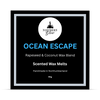 Scented wax melt Ocean Escape 90g, imported from the UK