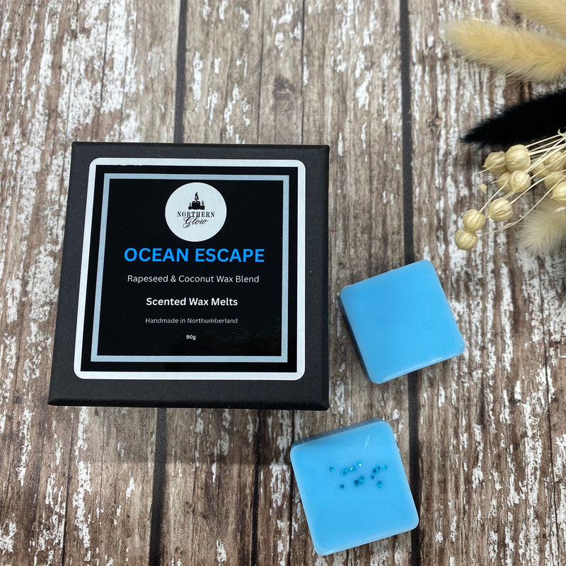 Scented wax melt Ocean Escape 90g, imported from the UK