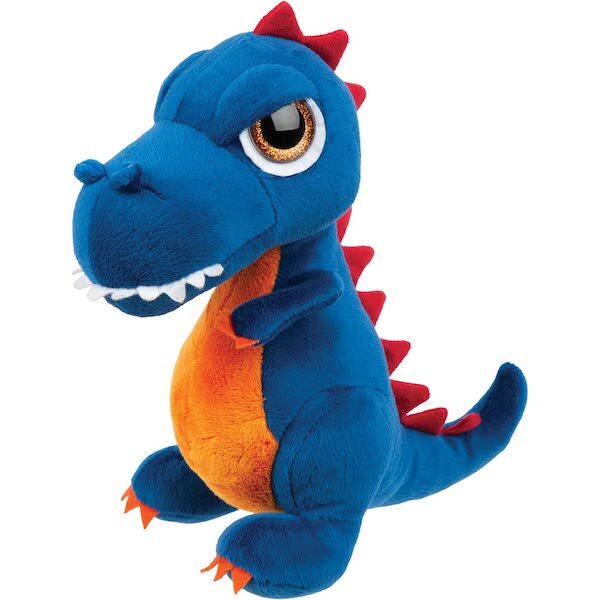 Suki Small Blue and Orange T-Rex