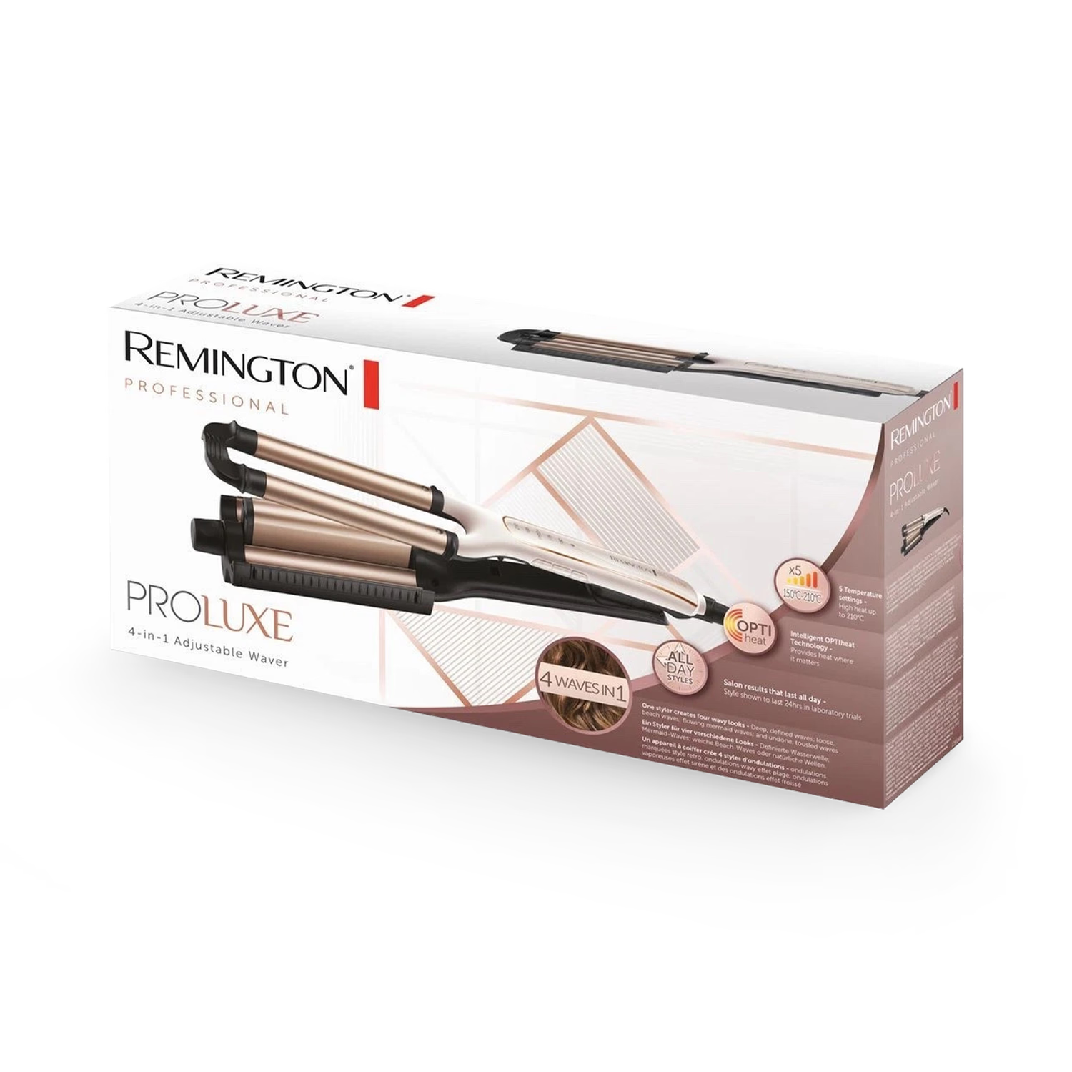 Remington PROluxe 4-in-1 Adjustable Waver - CI91AW