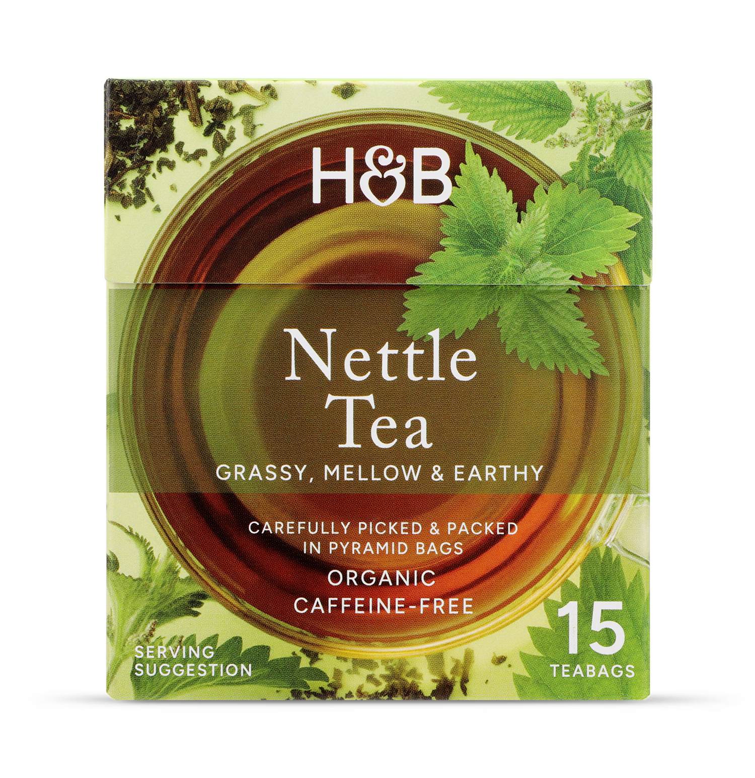 Holland & Barrett Nettle Tea Organic 15 Tea Bags, UK version