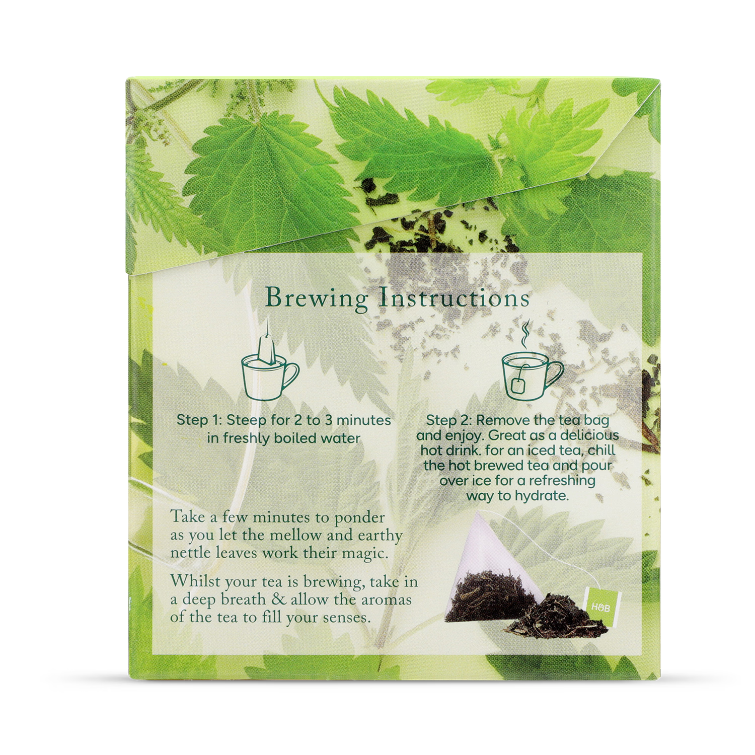 Holland & Barrett Nettle Tea Organic 15 Tea Bags, UK version