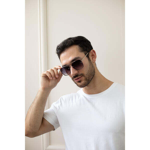 SVNX aviator sunglasses with metal frames, UK version