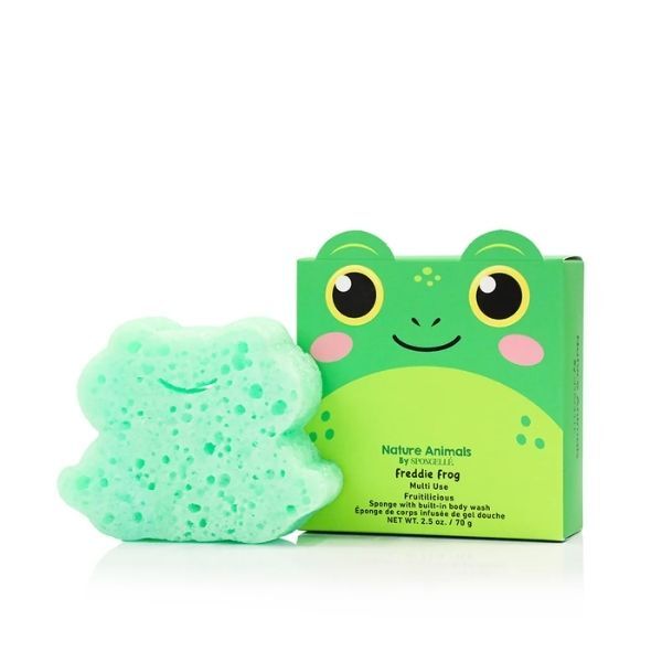 Nature Animals Freddie Frog multi-use sponge (British brand)