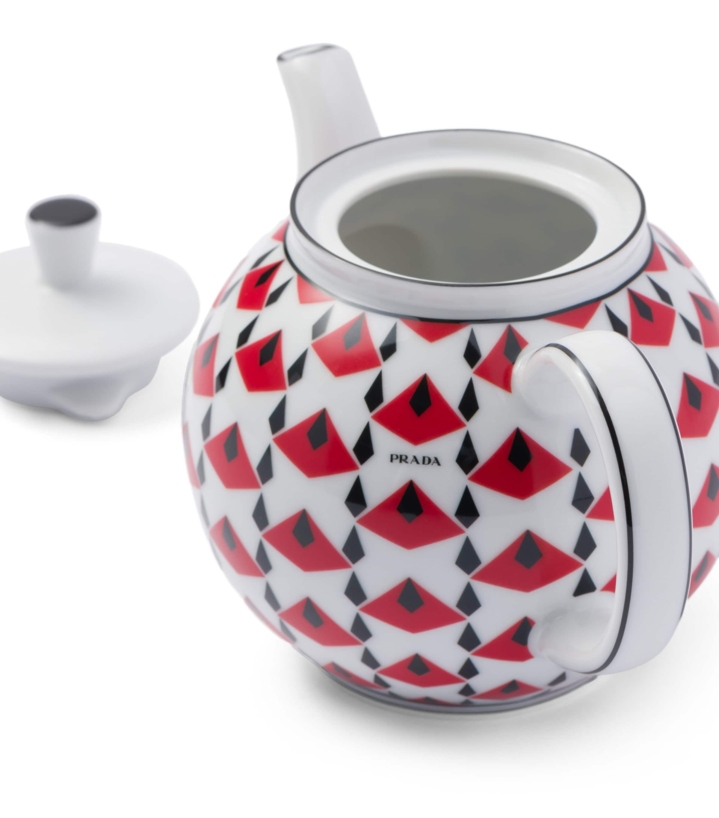 Prada Porcelain Vienna teapot, imported from the UK