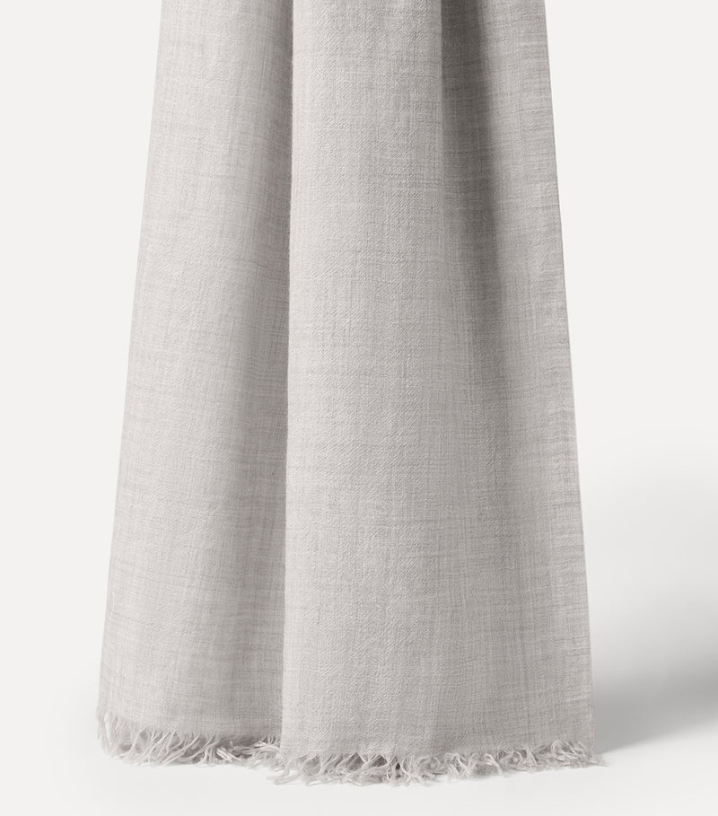 Brunello Cucinelli cashmere-silk scarf 200x100 cm - British product