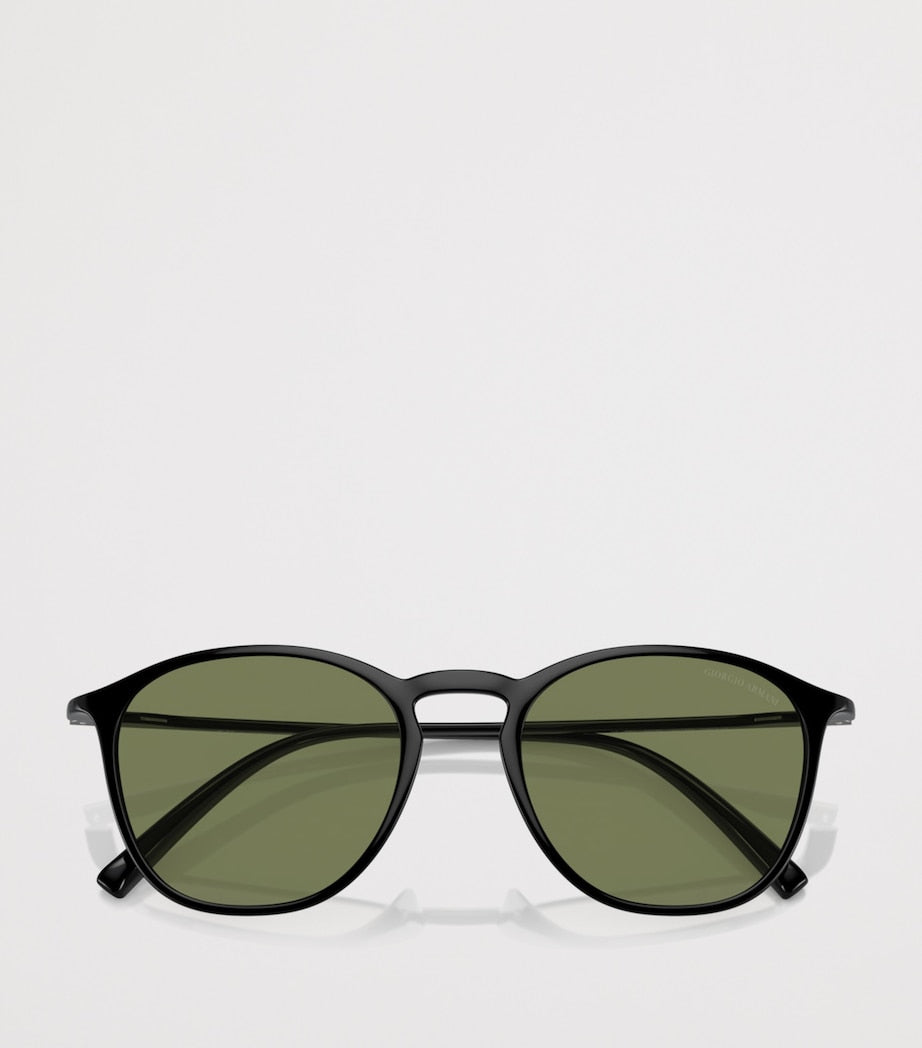 Giorgio Armani round sunglasses (British brand)