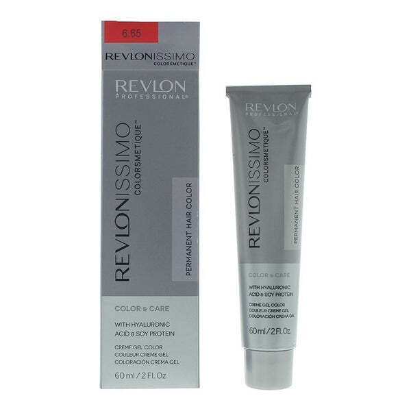 Revlon permanent hair color 6.65 Dark Mahogany Red Blonde 60ml (British brand)