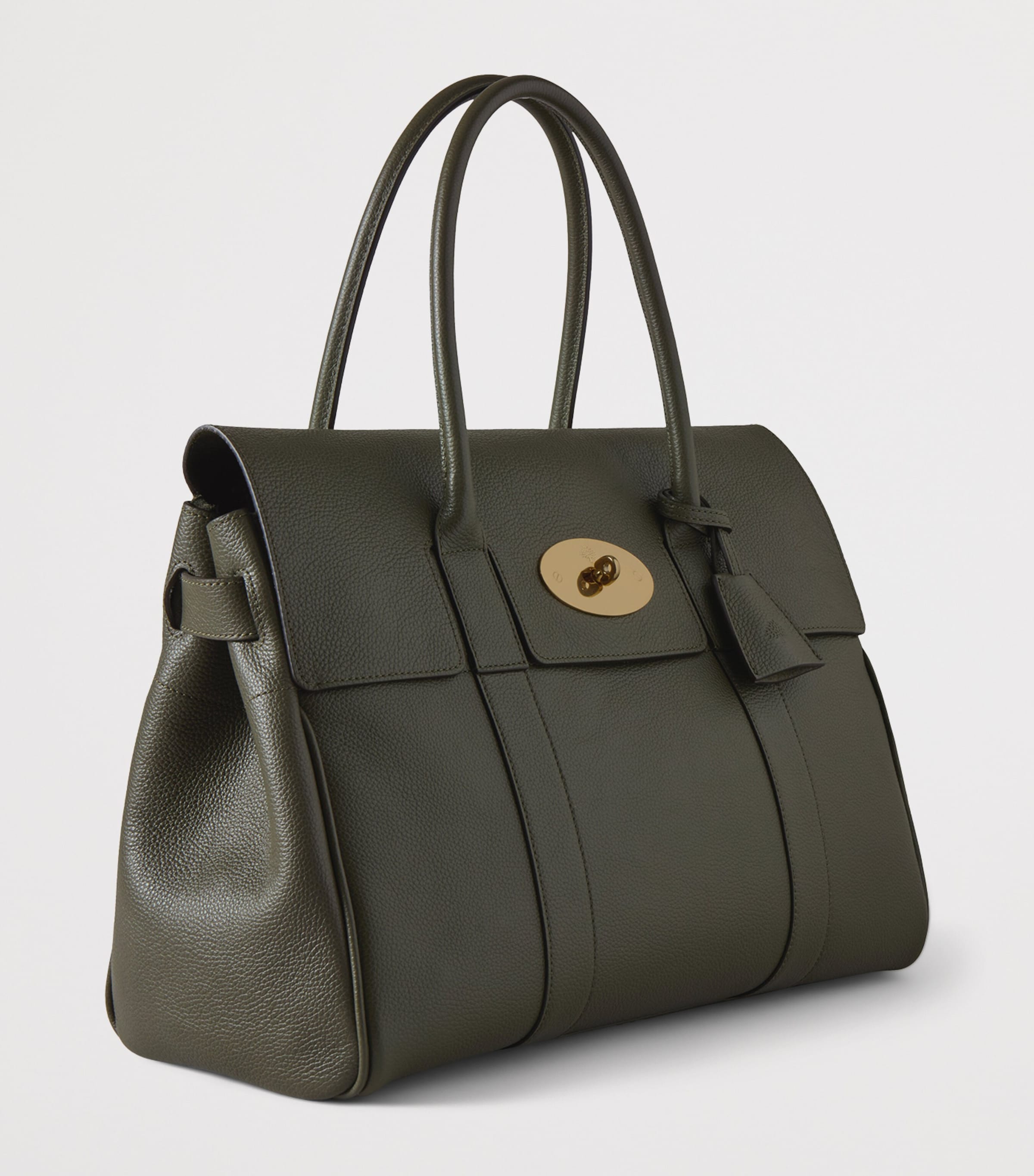 Mulberry Bayswater top-handle leather bag (British brand)