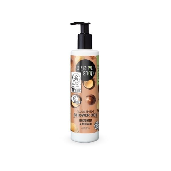 Organic Shop Nourishing Shower Gel Macadamia & Avocado 280ml GOODS Superdrug   