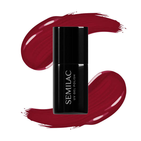Semilac UV gel polish Jelly Cherry 7ml, imported from the UK