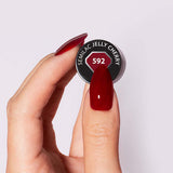 Semilac UV gel polish Jelly Cherry 7ml, imported from the UK