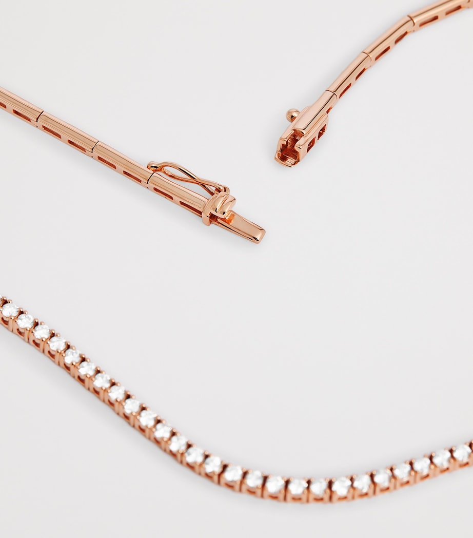 Anita Ko rose gold diamond Audrey choker (British brand)