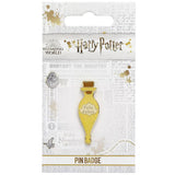 Harry Potter Felix Felicis enamelled badge 40mm - British product