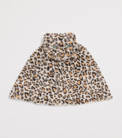 Harrods Fluffy Leopard Cape with Faux Fur for Imaginative Play (3-10 Years)- Buy online at McGrocer