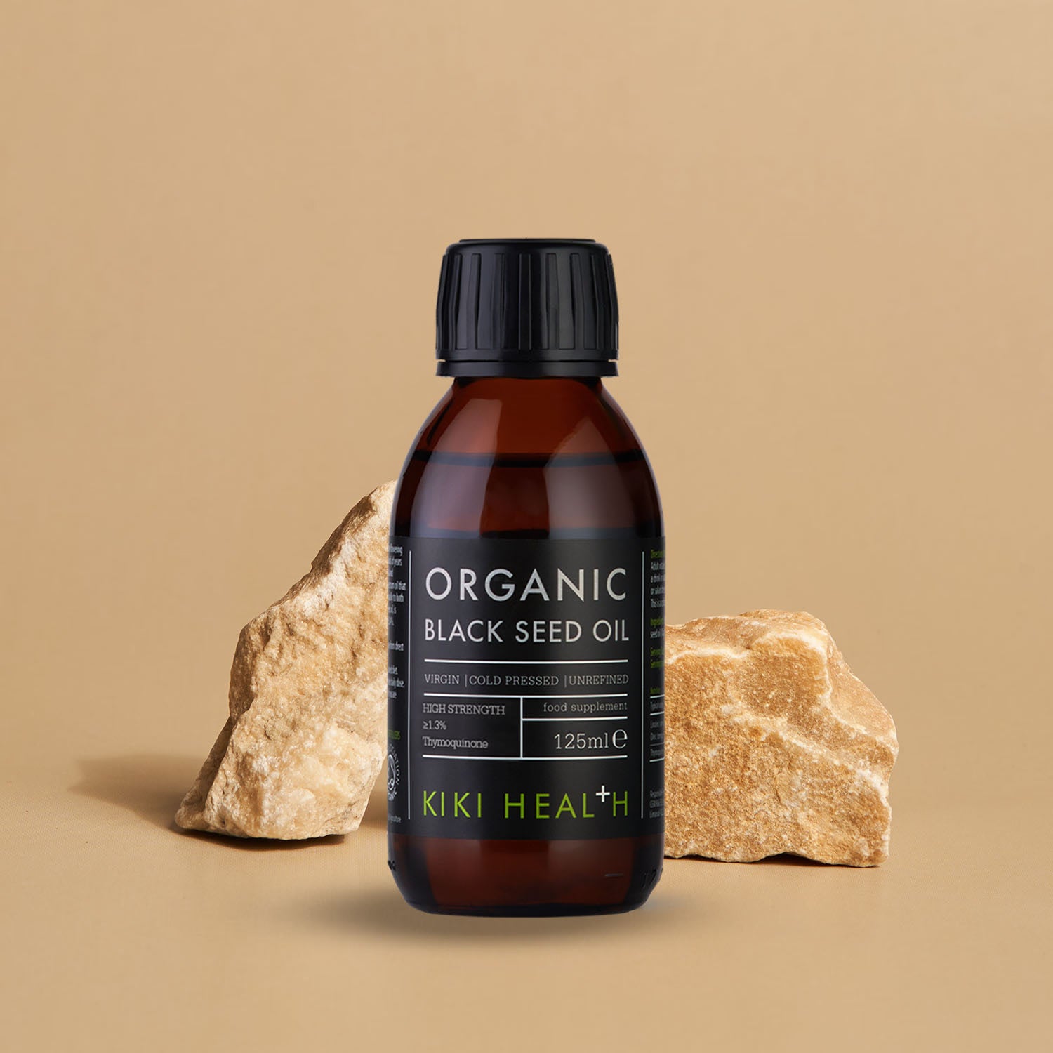 KIKI Health organic cold-pressed black seed oil 125ml - British product