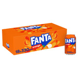 Fanta Orange 18x330ml Adult soft drinks Sainsburys   